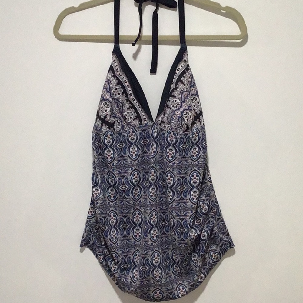 Maternity Liz Lange)Maternity Swim Tankini, Size Medium